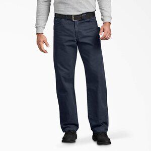 Dickies Men's Dark blue navy  sanded duck carpenters pants